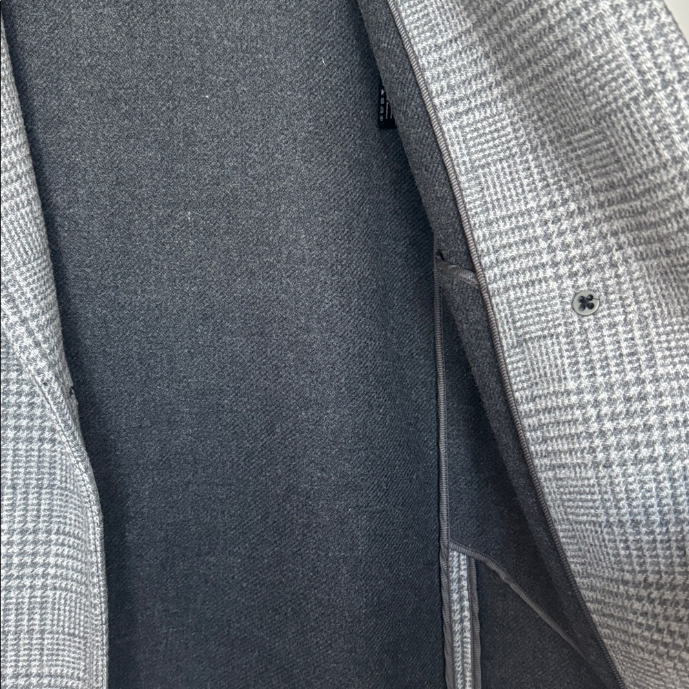 Babaton Gray Checkered Coat - Picture 5 of 8